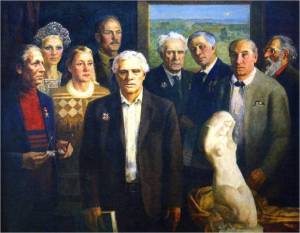 Орлов С.Е. Деятели культуры и искусства Красноярского края. 1987-1997. Х.,м. 155х200